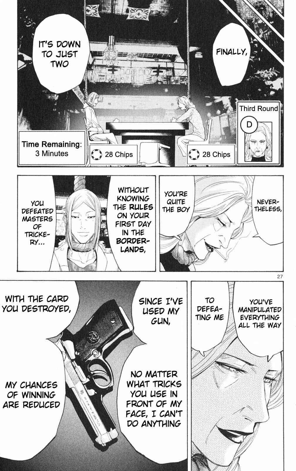 Page 27 Chapter 35.2 Alice in Borderland