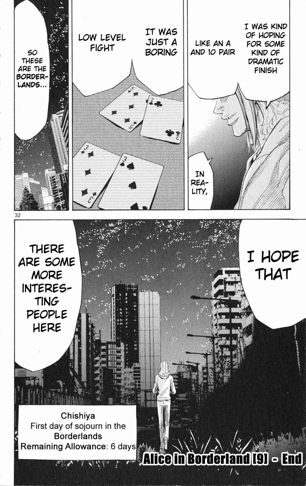 Page 32 Chapter 35.2 Alice in Borderland