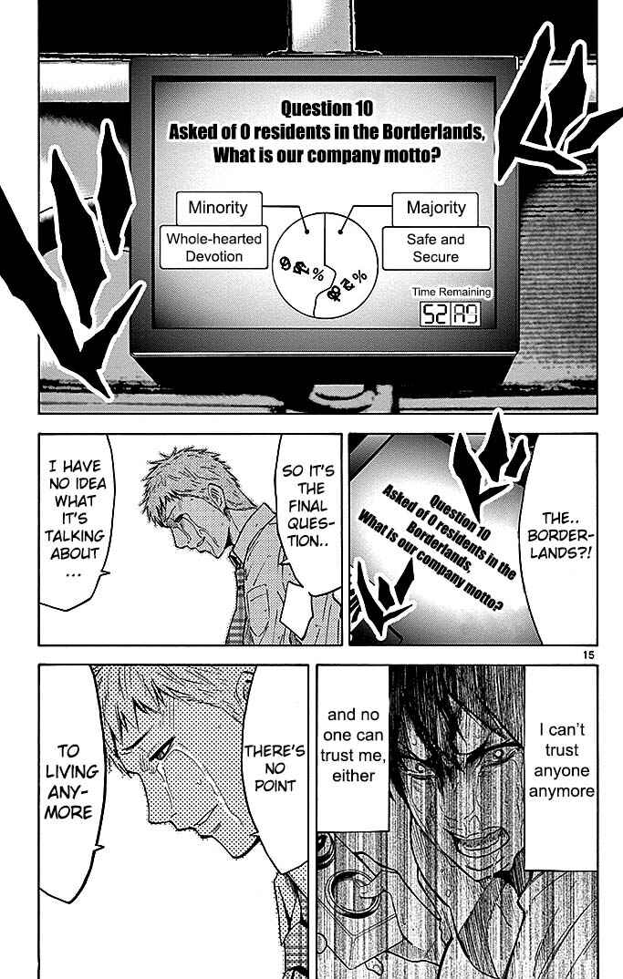 Page 15 Chapter 22.3 Alice in Borderland