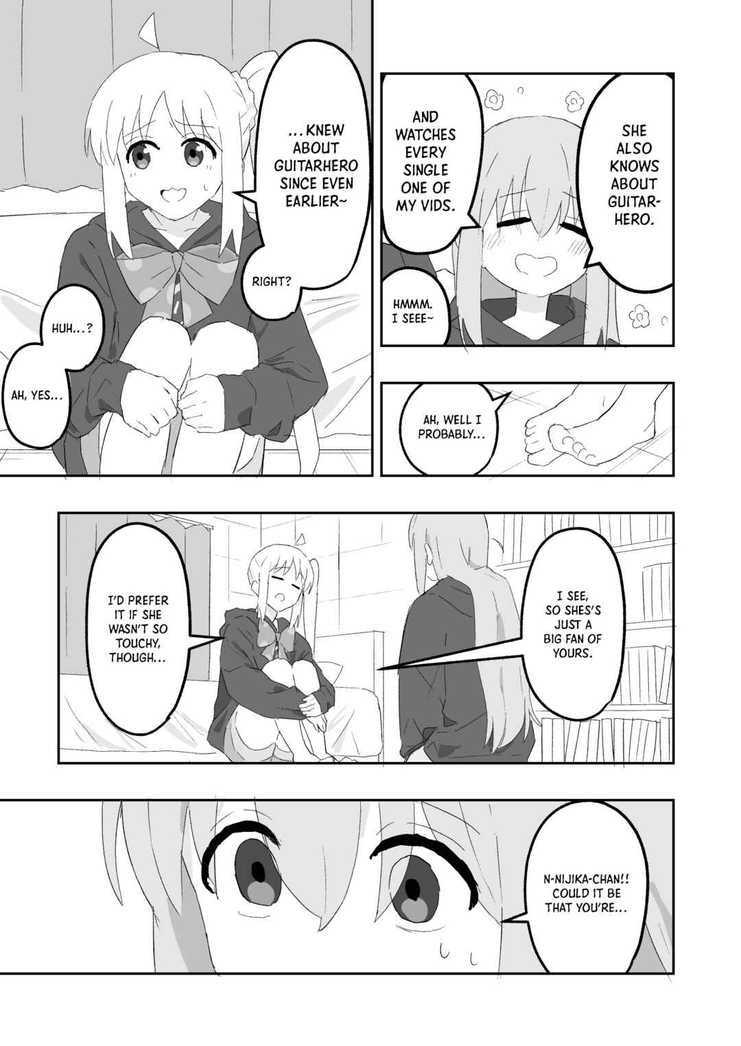 Page 17 Chapter Unknown_9254 Bocchi the Rock! - Bocchi and her Band Senpai (Doujinshi)