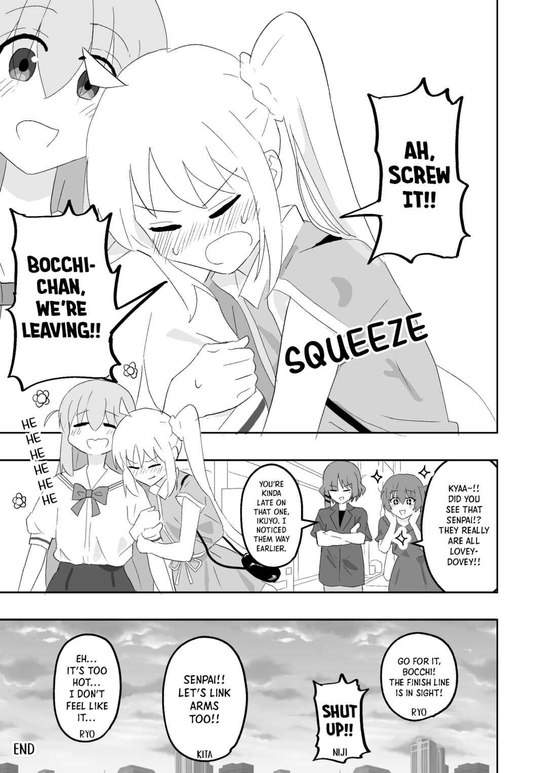 Page 35 Chapter Unknown_9254 Bocchi the Rock! - Bocchi and her Band Senpai (Doujinshi)