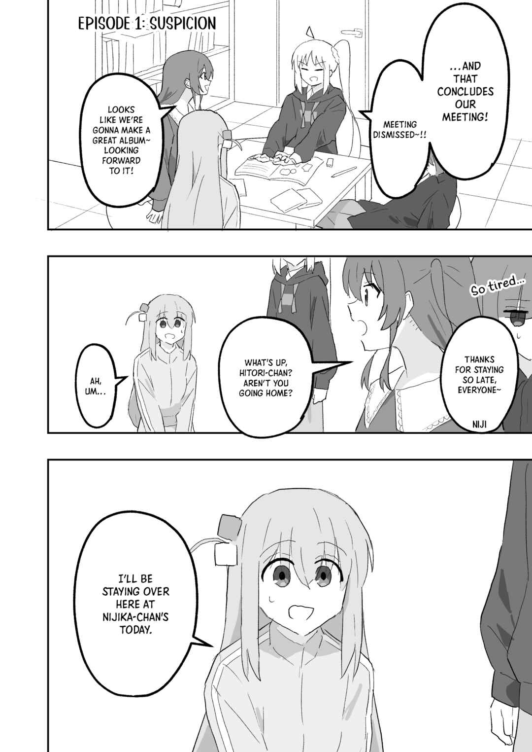Page 4 Chapter Unknown_9254 Bocchi the Rock! - Bocchi and her Band Senpai (Doujinshi)