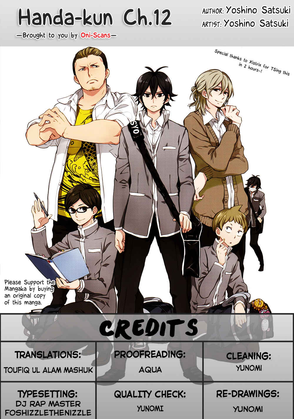 Page 1 Chapter 12 Handa-kun