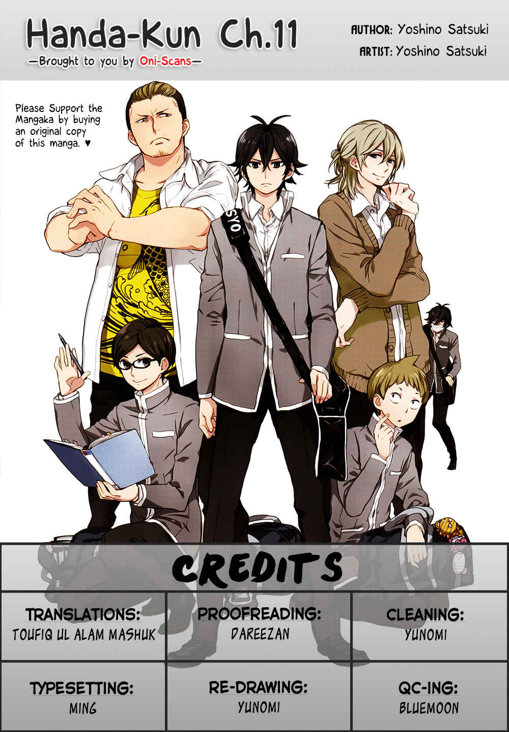 Page 1 Chapter 11 Handa-kun