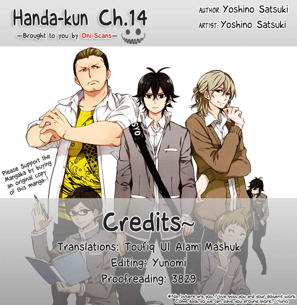 Page 1 Chapter 14 Handa-kun