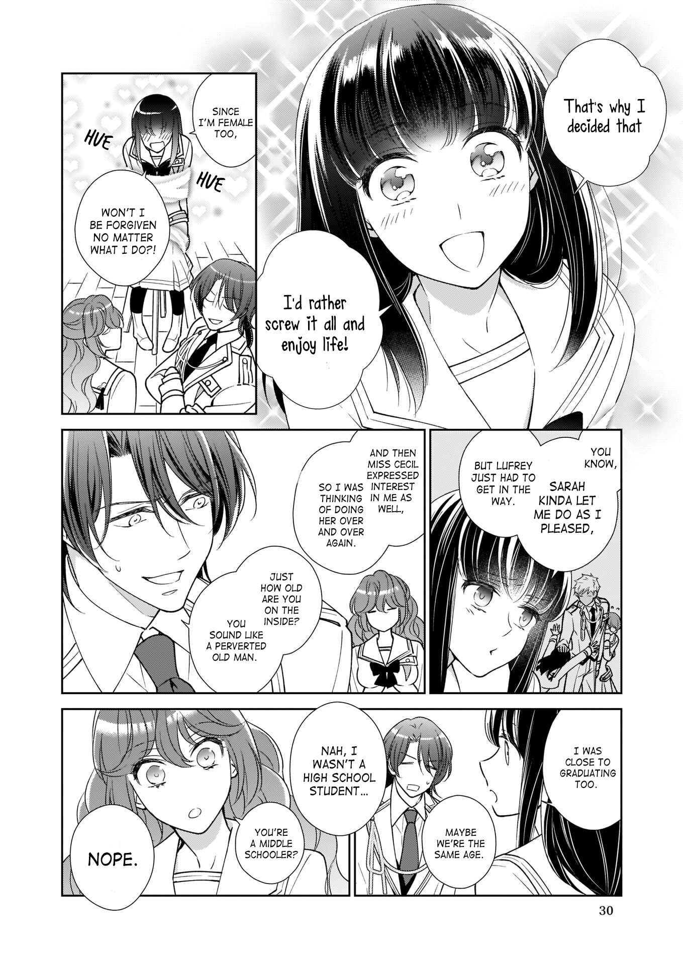 Page 8 Chapter 9 The Result of Being Reincarnated Is Having a Master-Servant Relationship with the Yandere Love Interest