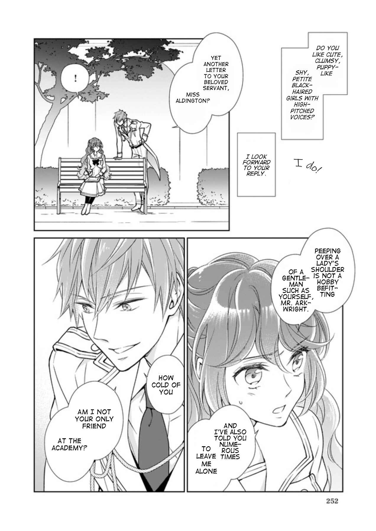 Page 4 Chapter 3 The Result of Being Reincarnated Is Having a Master-Servant Relationship with the Yandere Love Interest