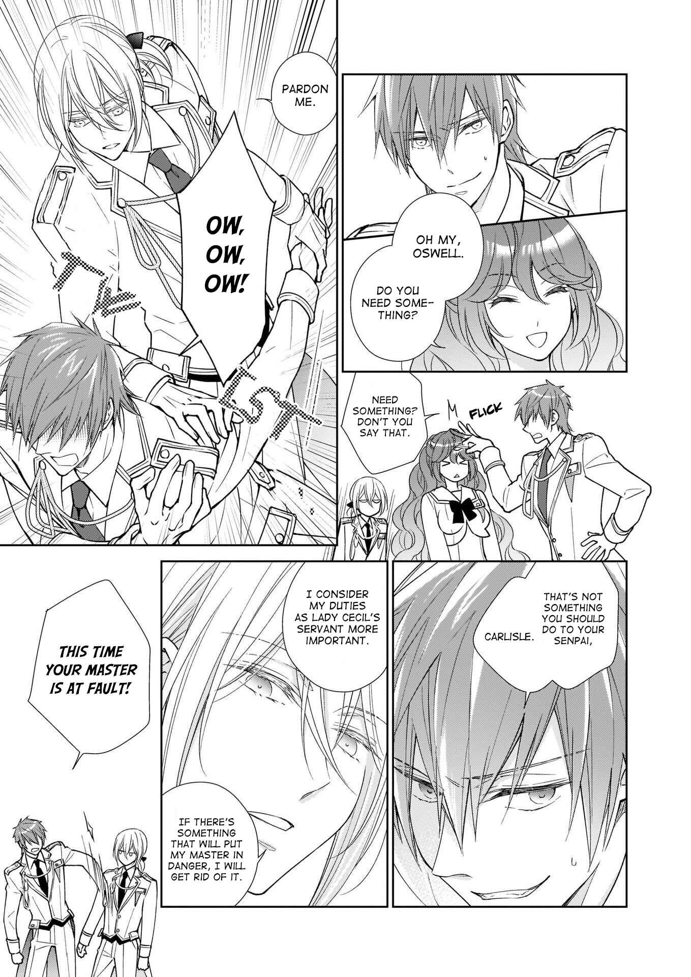 Page 9 Chapter 7 The Result of Being Reincarnated Is Having a Master-Servant Relationship with the Yandere Love Interest
