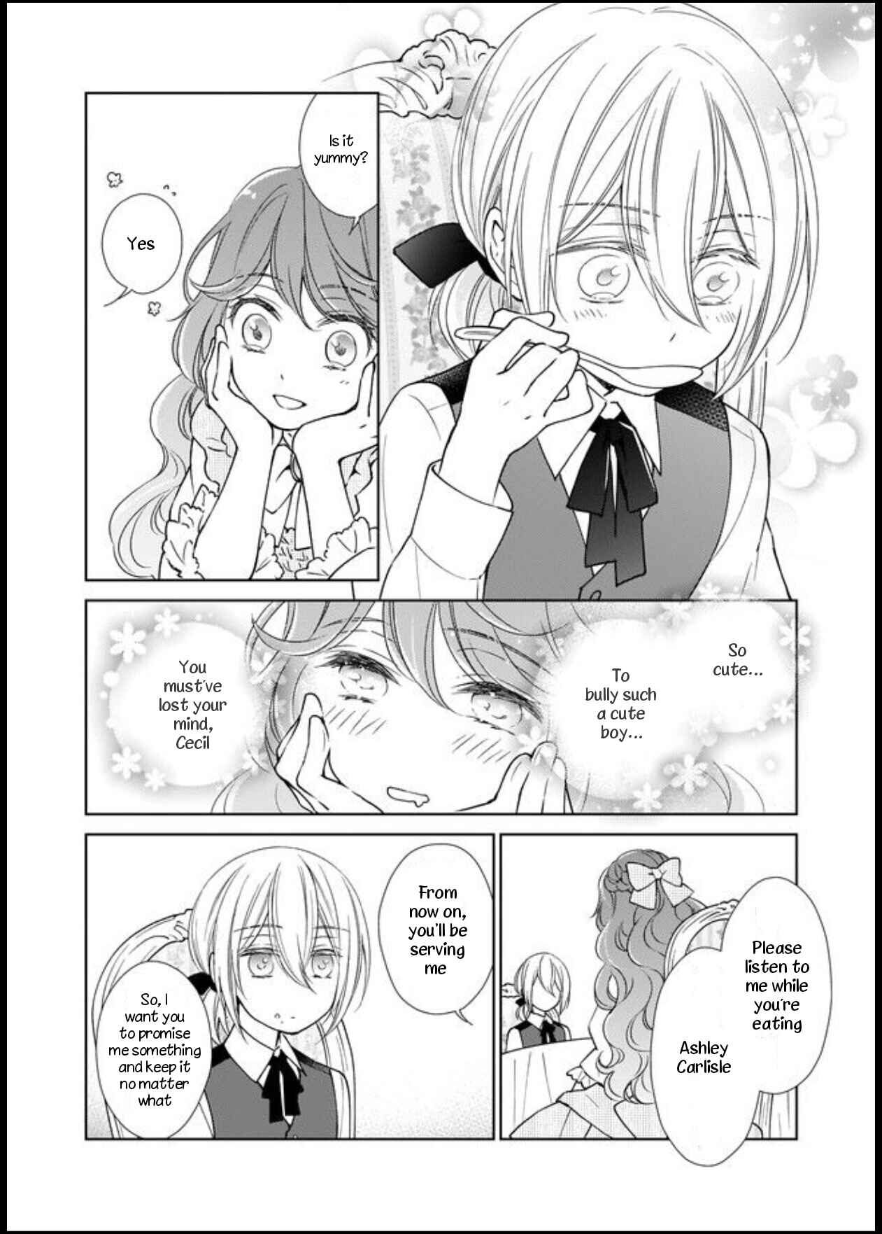 Page 12 Chapter 1 The Result of Being Reincarnated Is Having a Master-Servant Relationship with the Yandere Love Interest
