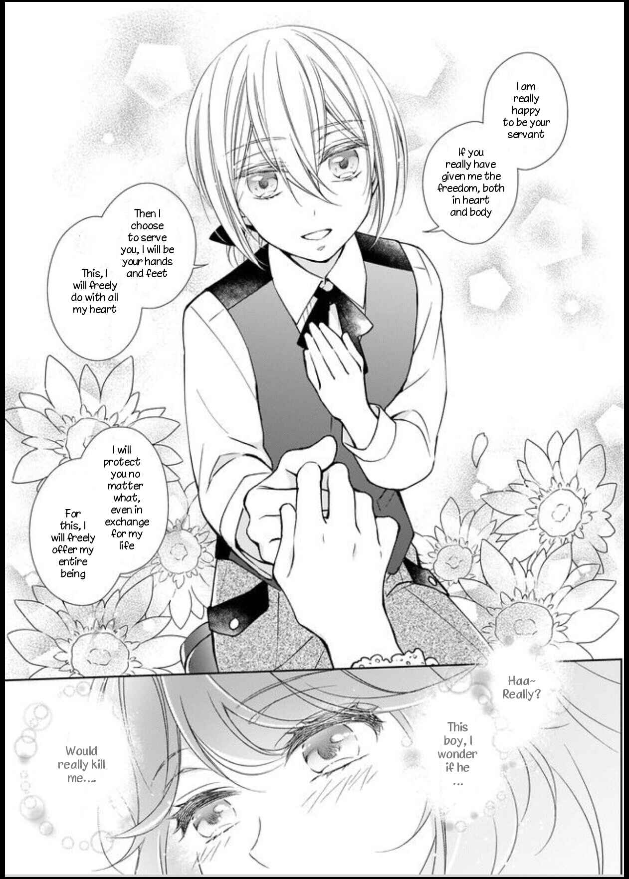 Page 21 Chapter 1 The Result of Being Reincarnated Is Having a Master-Servant Relationship with the Yandere Love Interest