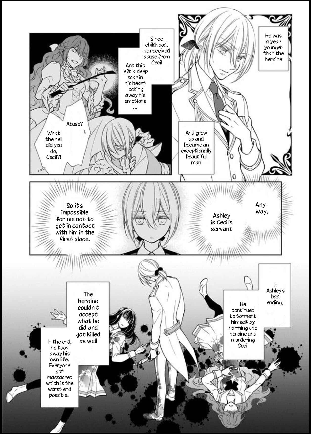 Page 8 Chapter 1 The Result of Being Reincarnated Is Having a Master-Servant Relationship with the Yandere Love Interest