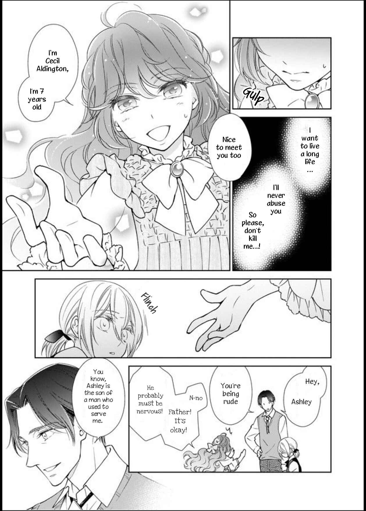 Page 9 Chapter 1 The Result of Being Reincarnated Is Having a Master-Servant Relationship with the Yandere Love Interest