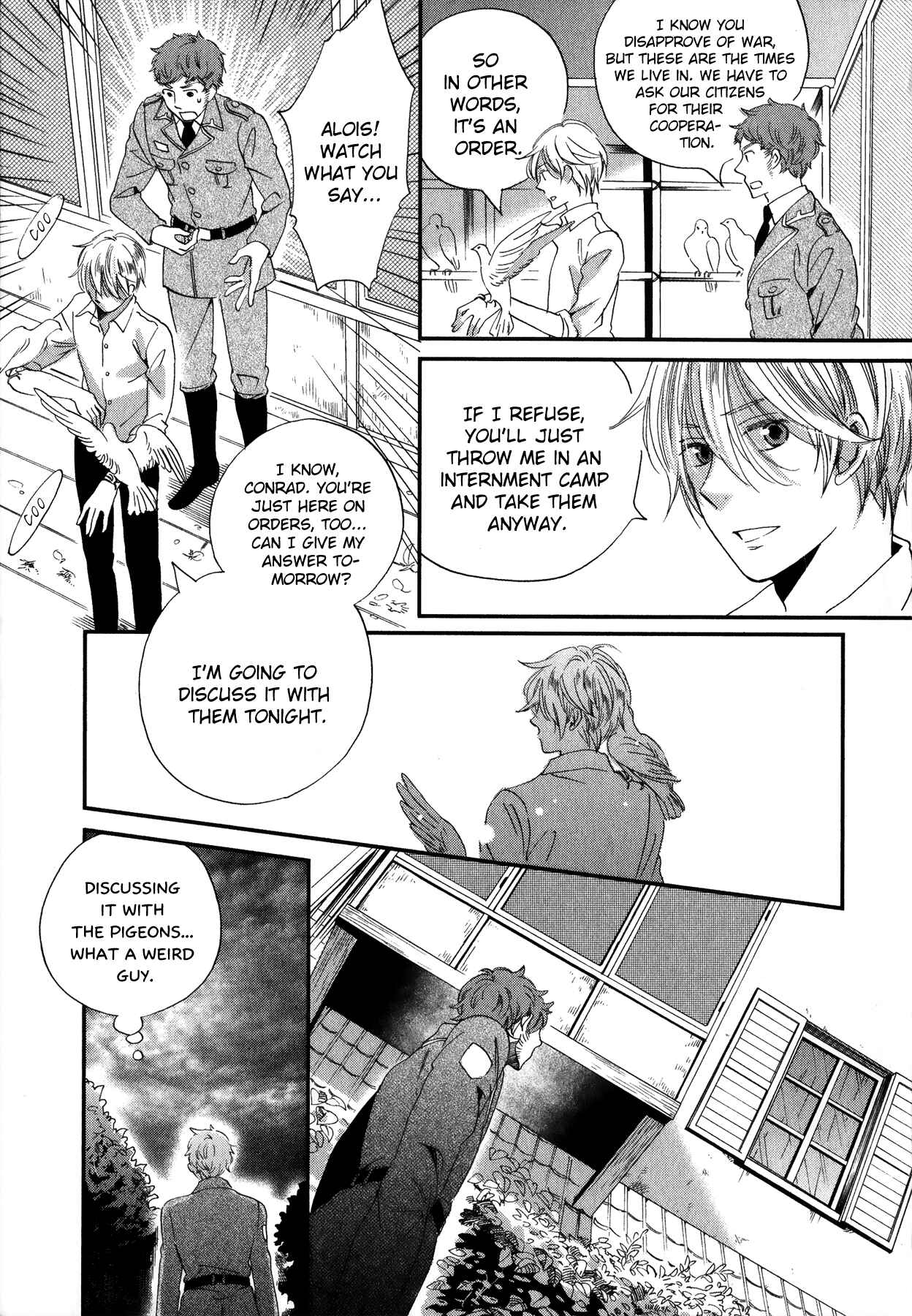 Page 4 Chapter 3 Aka no Sekai