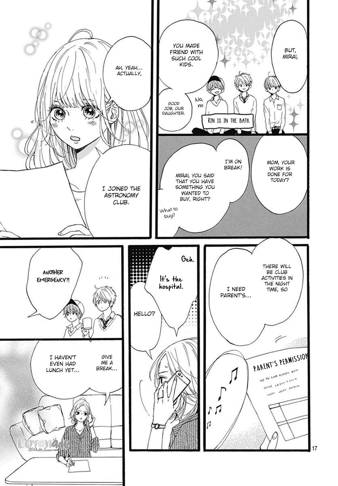 Page 18 Chapter 3 Uchuu no Hate no Mannaka no