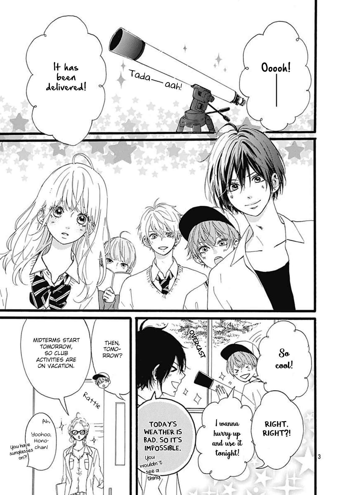 Page 4 Chapter 3 Uchuu no Hate no Mannaka no