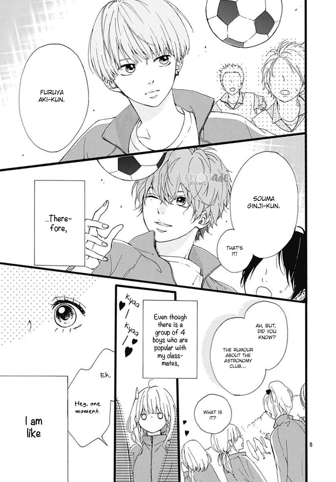 Page 8 Chapter 1 Uchuu no Hate no Mannaka no