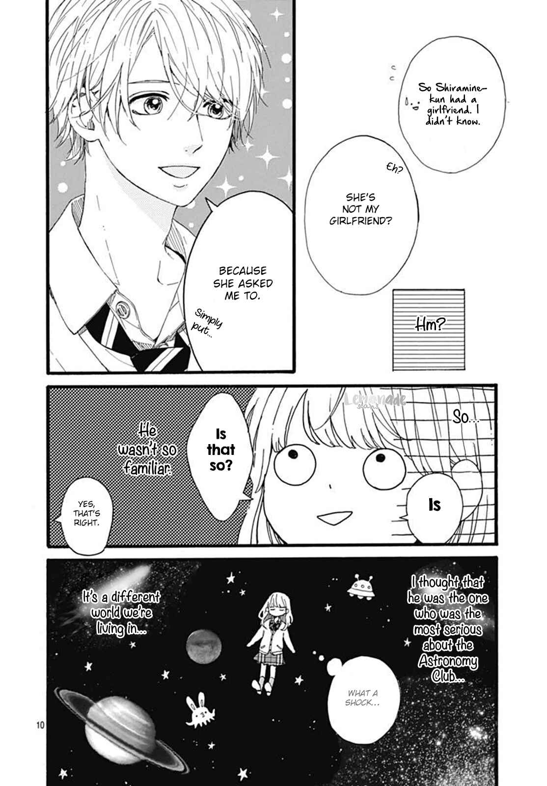 Page 11 Chapter 4 Uchuu no Hate no Mannaka no