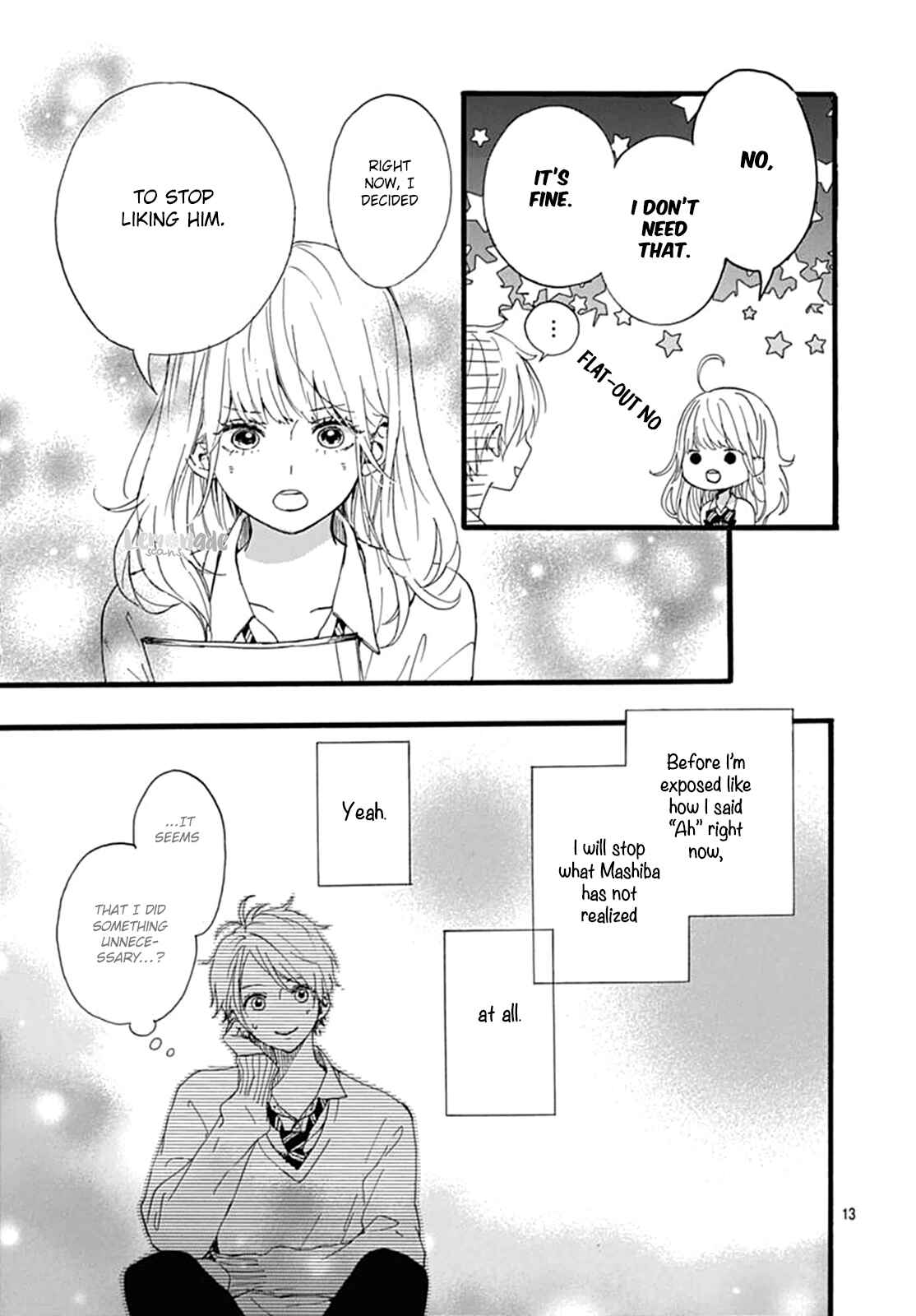Page 14 Chapter 4 Uchuu no Hate no Mannaka no