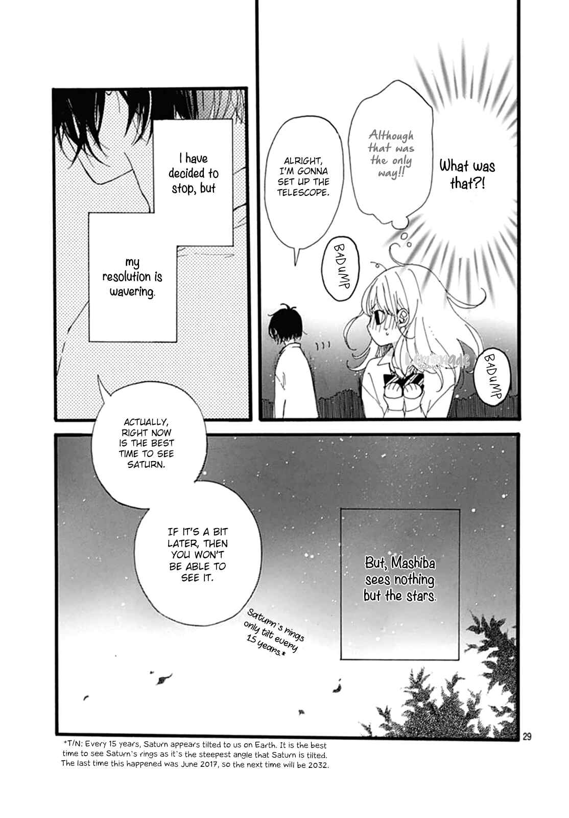 Page 31 Chapter 4 Uchuu no Hate no Mannaka no