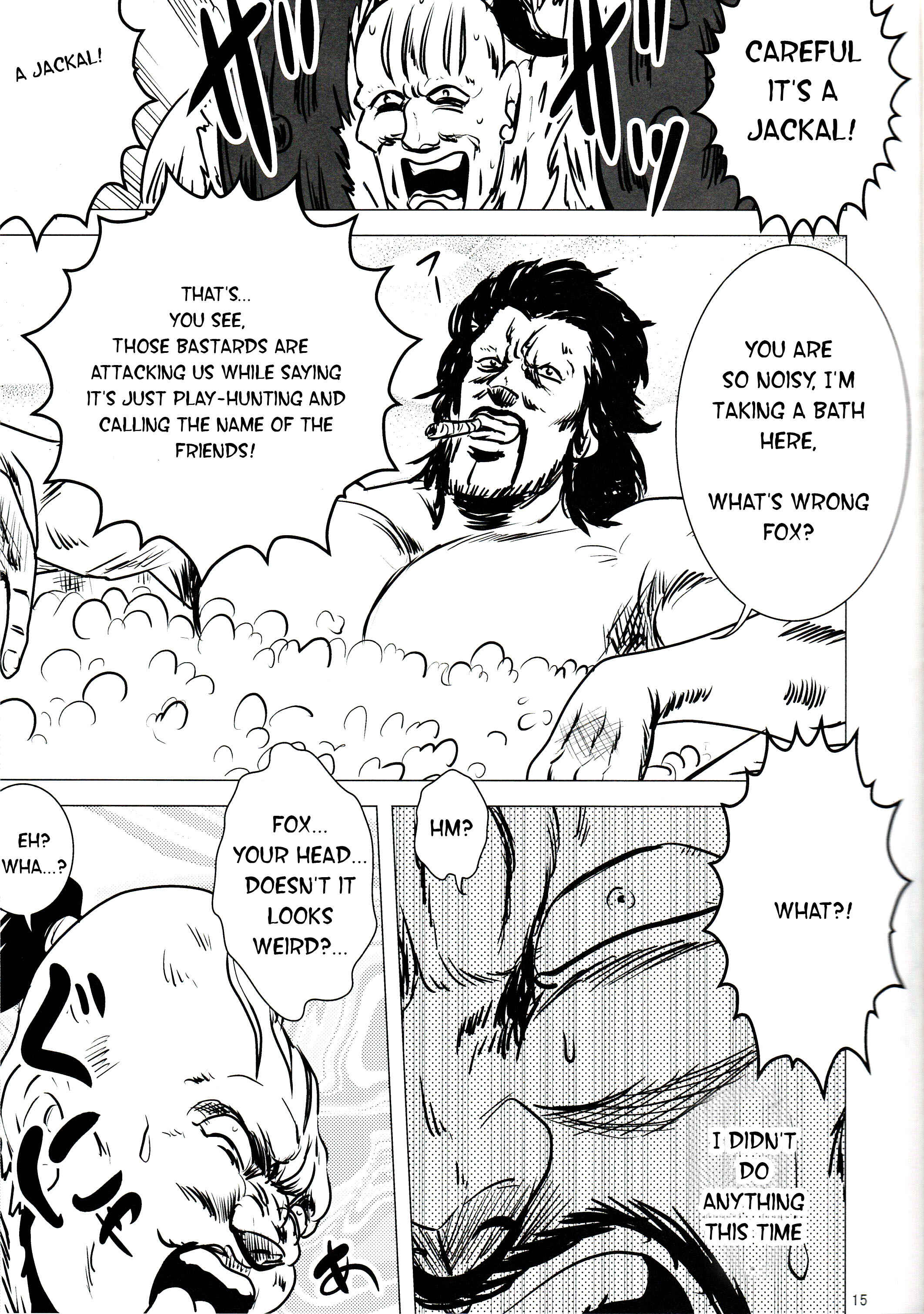 Page 14 Chapter Unknown_da32 Fist of the North Star & Kemono Friends - Kemono Enemies (Friends) (Doujinshi)