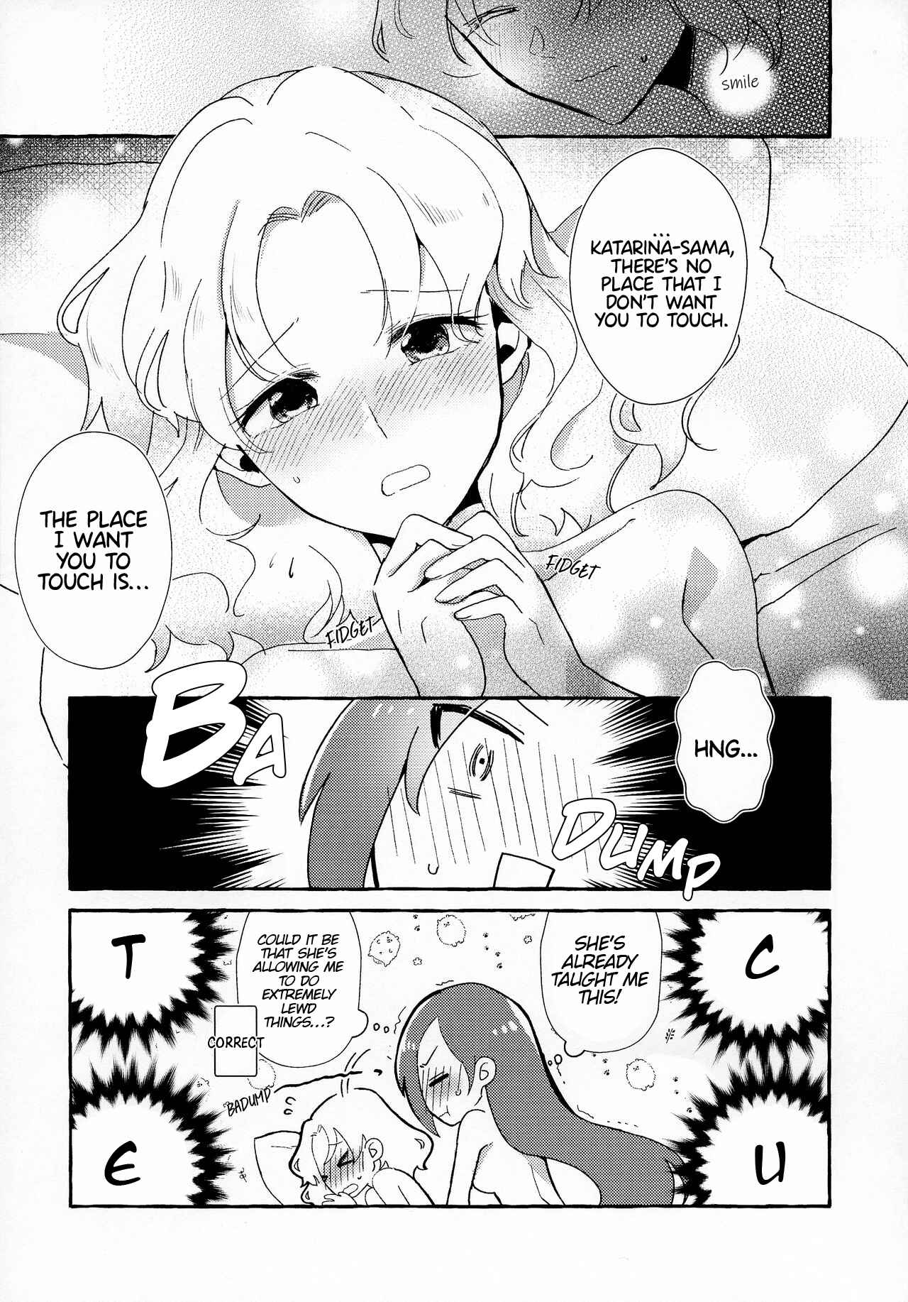 Page 4 Chapter Unknown_67e2 Hamefura - Otome Game no Heroine o Sankai Ikasenaito Hametsu suru Heya ni Haitte Shimatta: Maria Uke Tsuika Patch (Doujinshi)