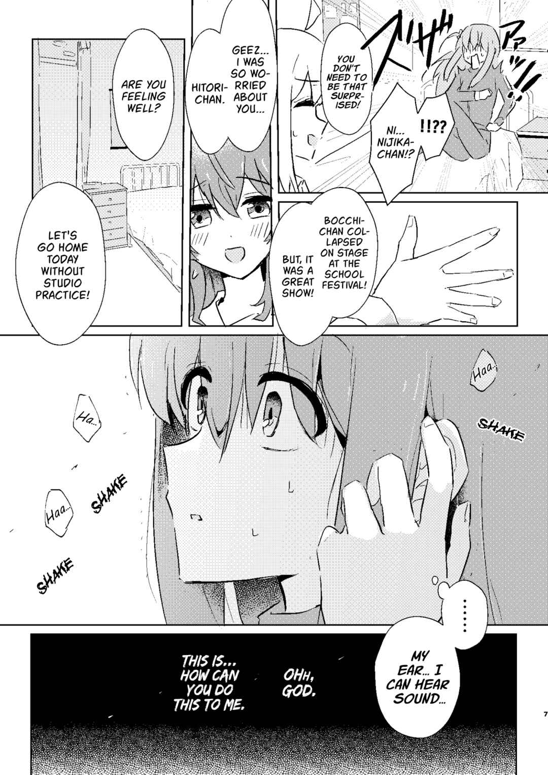 Page 6 Chapter Unknown_cce0 Bocchi the Rock! - I Can No Longer Hear The Railway Crossing (Doujinshi)