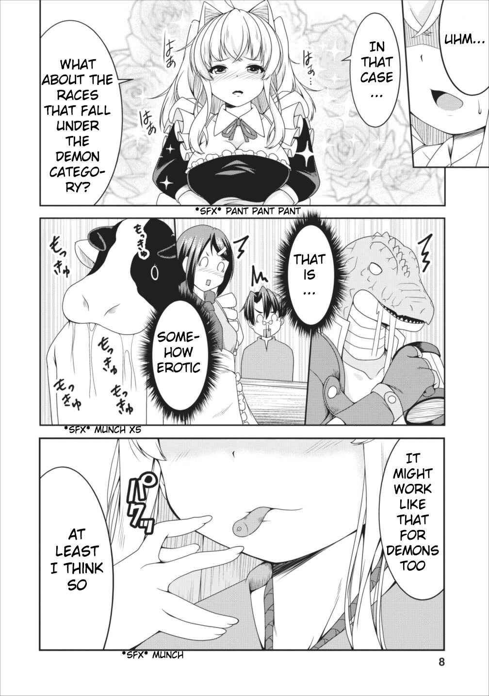 Page 8 Chapter 8 Succubus ni Tensei Shita Node Milk wo Shiborimasu