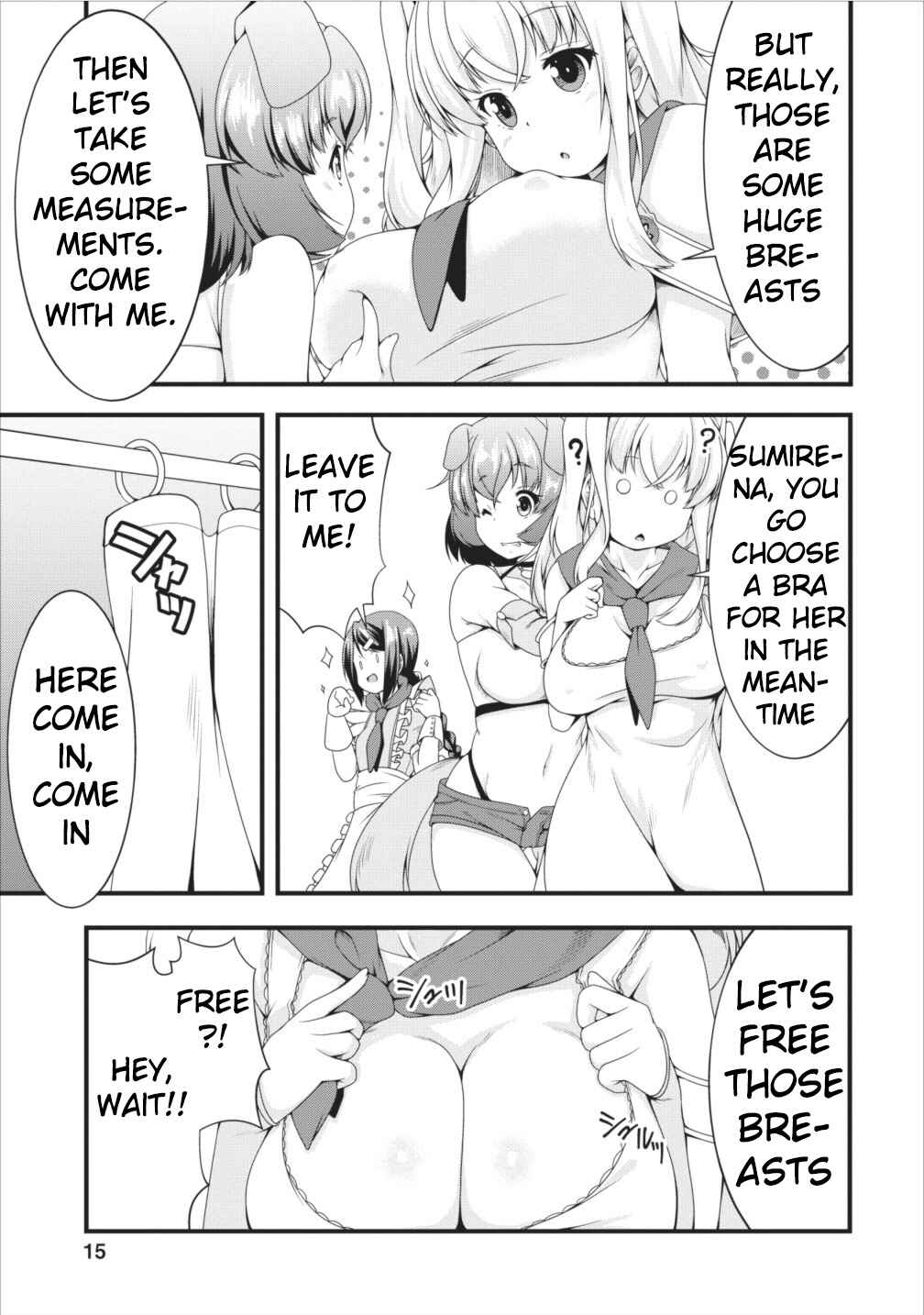 Page 15 Chapter 6 Succubus ni Tensei Shita Node Milk wo Shiborimasu