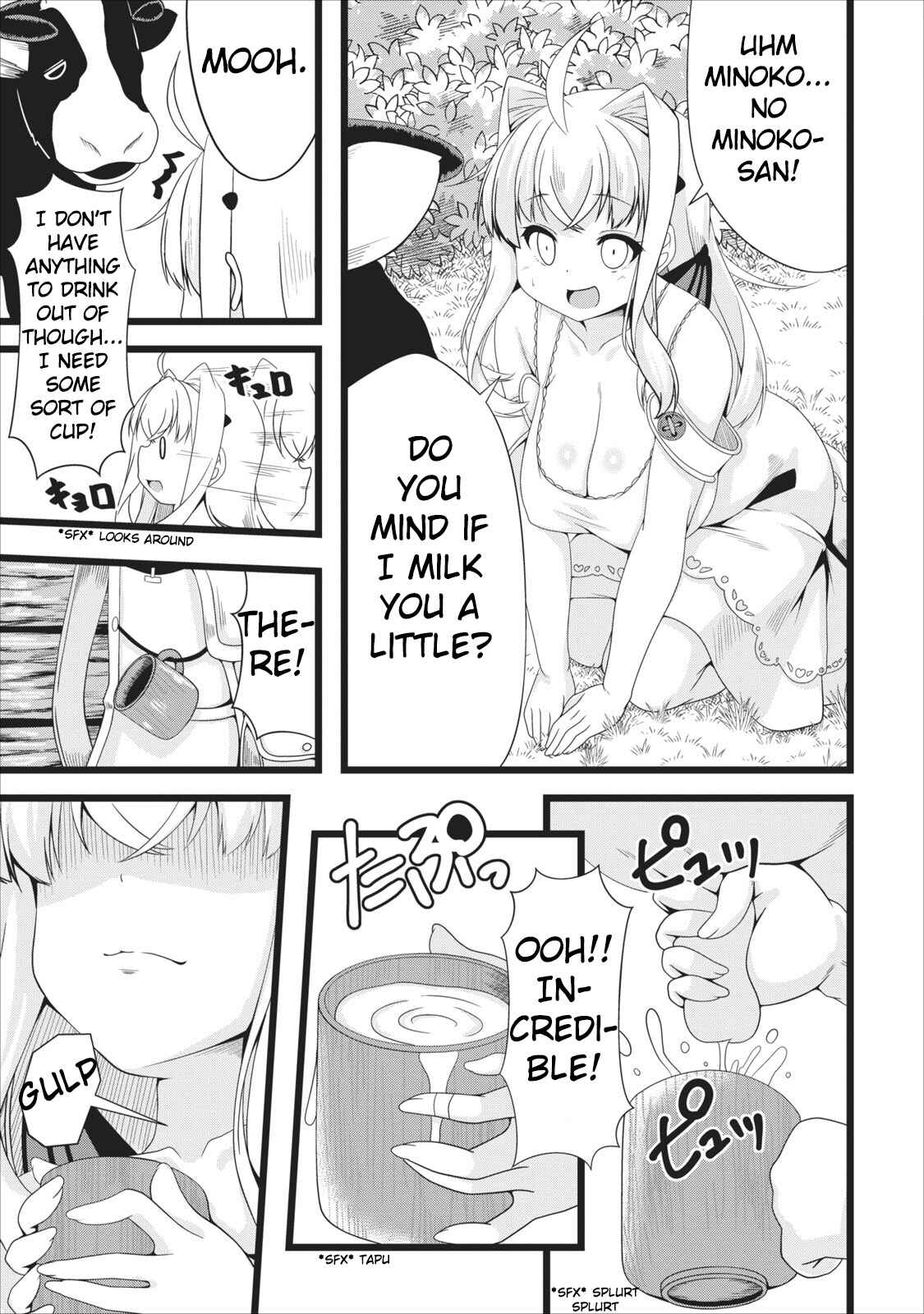 Page 3 Chapter 4 Succubus ni Tensei Shita Node Milk wo Shiborimasu