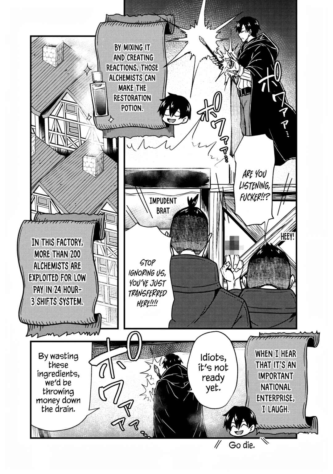 Page 21 Chapter 1 Potion Koujou ni Sasen Sareta Ore Renkinjutsushi, Bishoujo ni Rachisare Ikoku de Itsunomanika Eiyuu ni naru