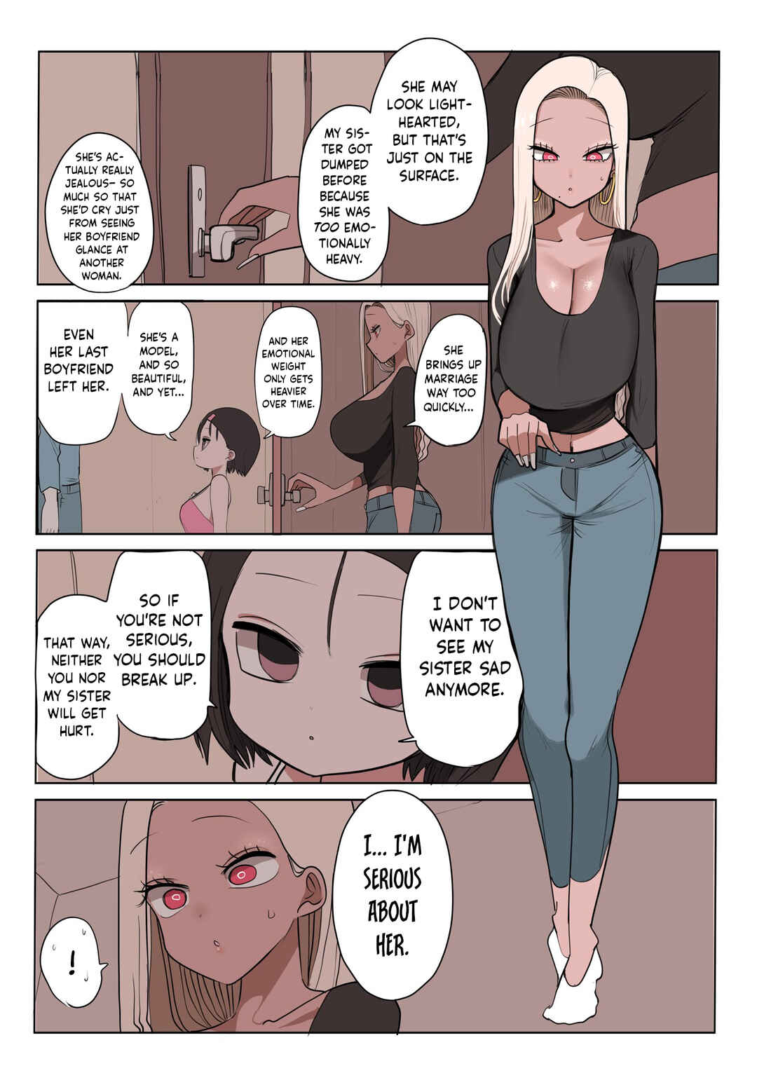 Page 1 Chapter 11.9 Tookago Yandere ni Naru Gyaru
