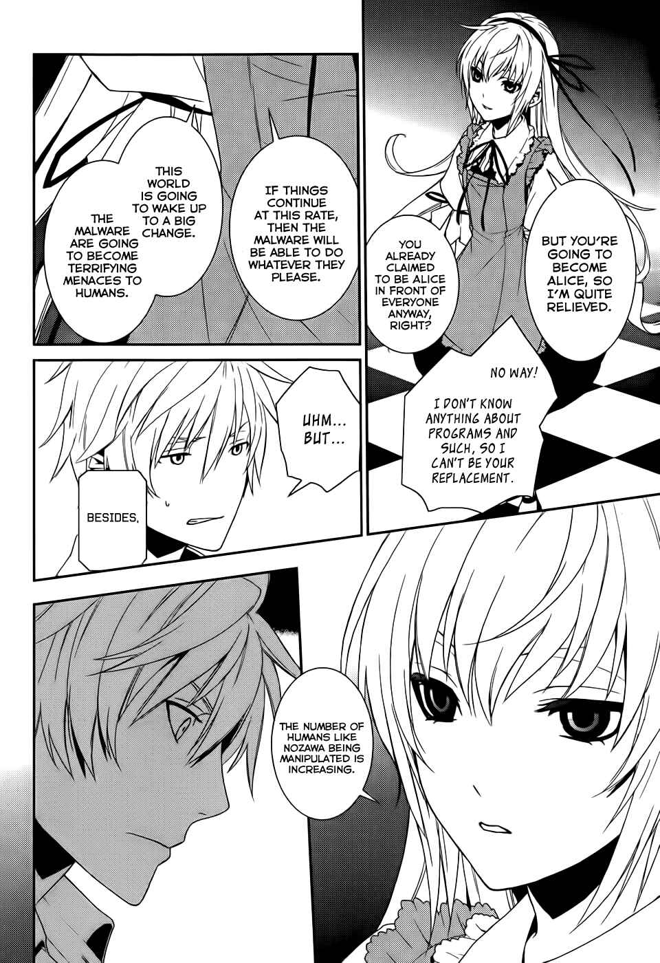 Page 33 Chapter 3 Dennou Alice to Inaba-kun