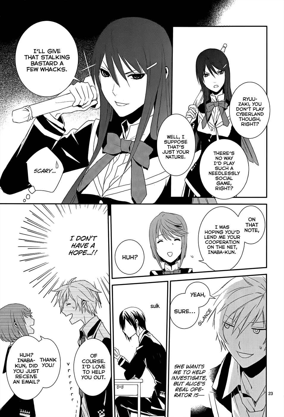 Page 27 Chapter 4 Dennou Alice to Inaba-kun
