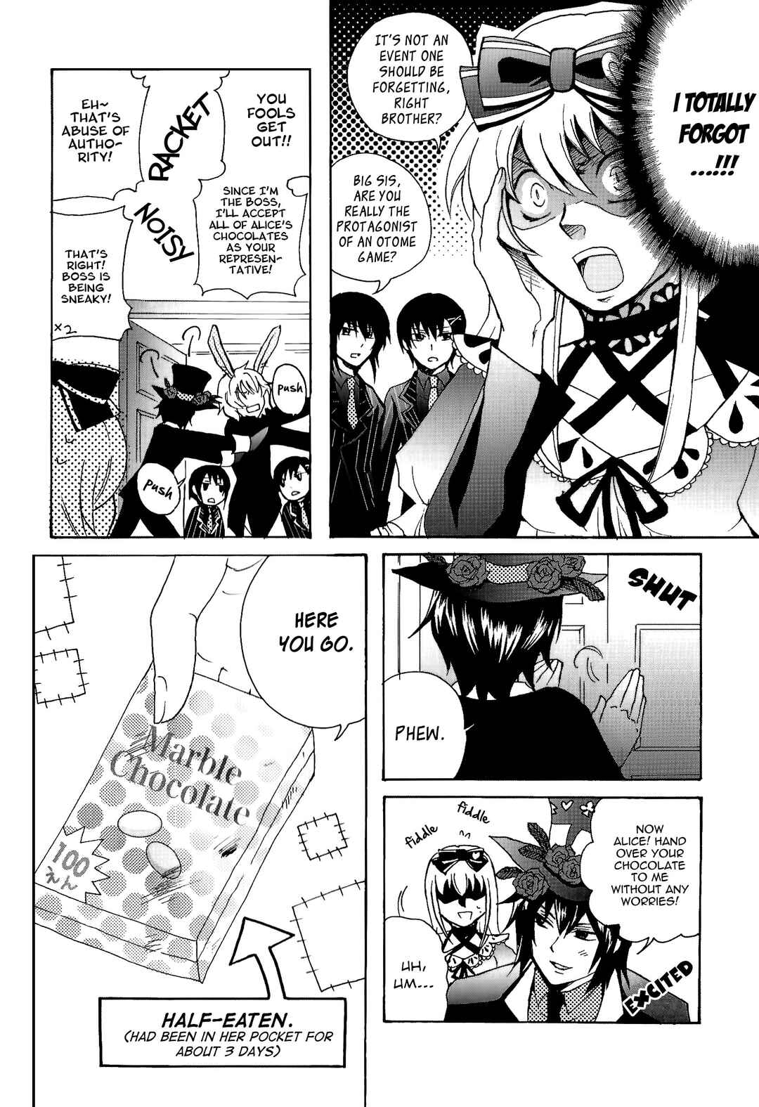 Page 7 Chapter 1 Clover no Kuni no Alice - Divided Equally Chocolate (Anthology)