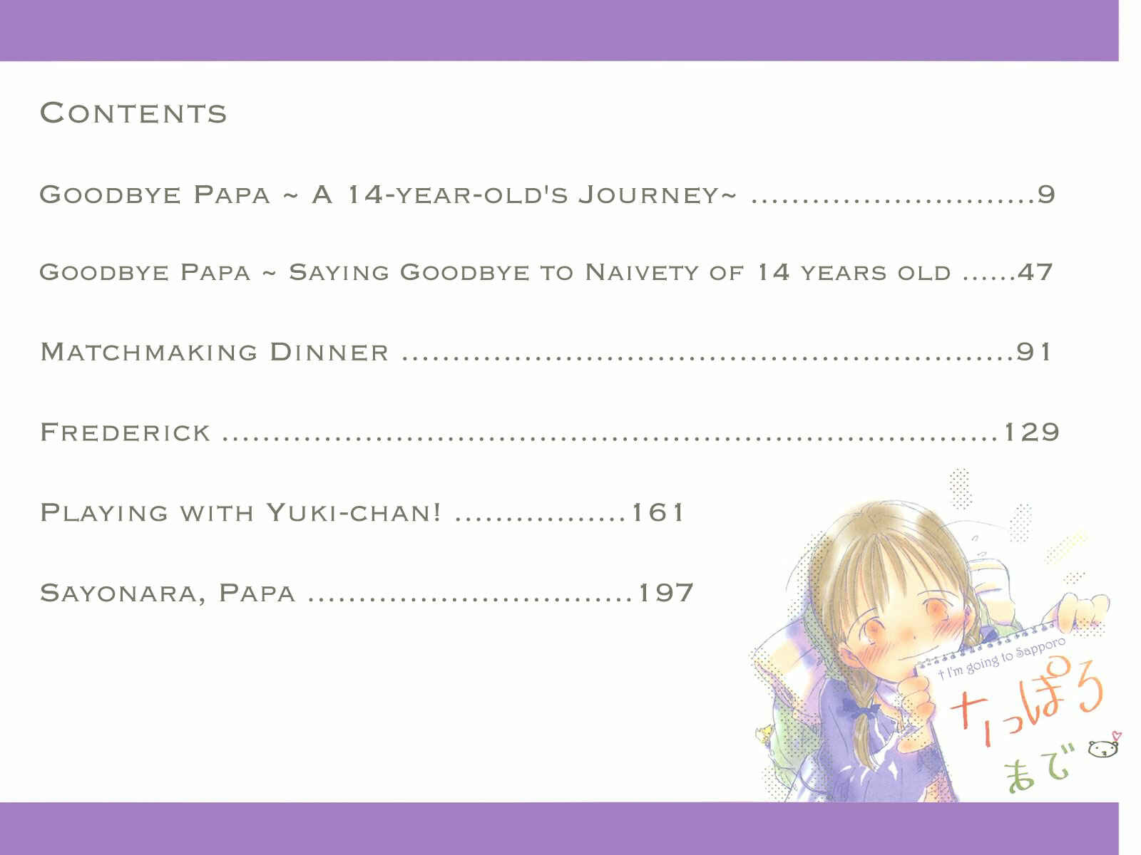 Page 11 Chapter 1 Sayonara, Papa