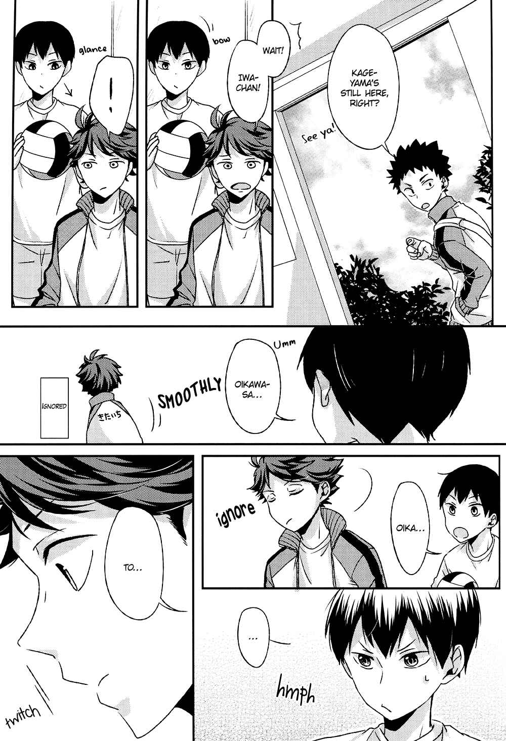 Page 12 Chapter Unknown_b2d0 Haikyu!! - Call me & Not Called (Doujinshi)