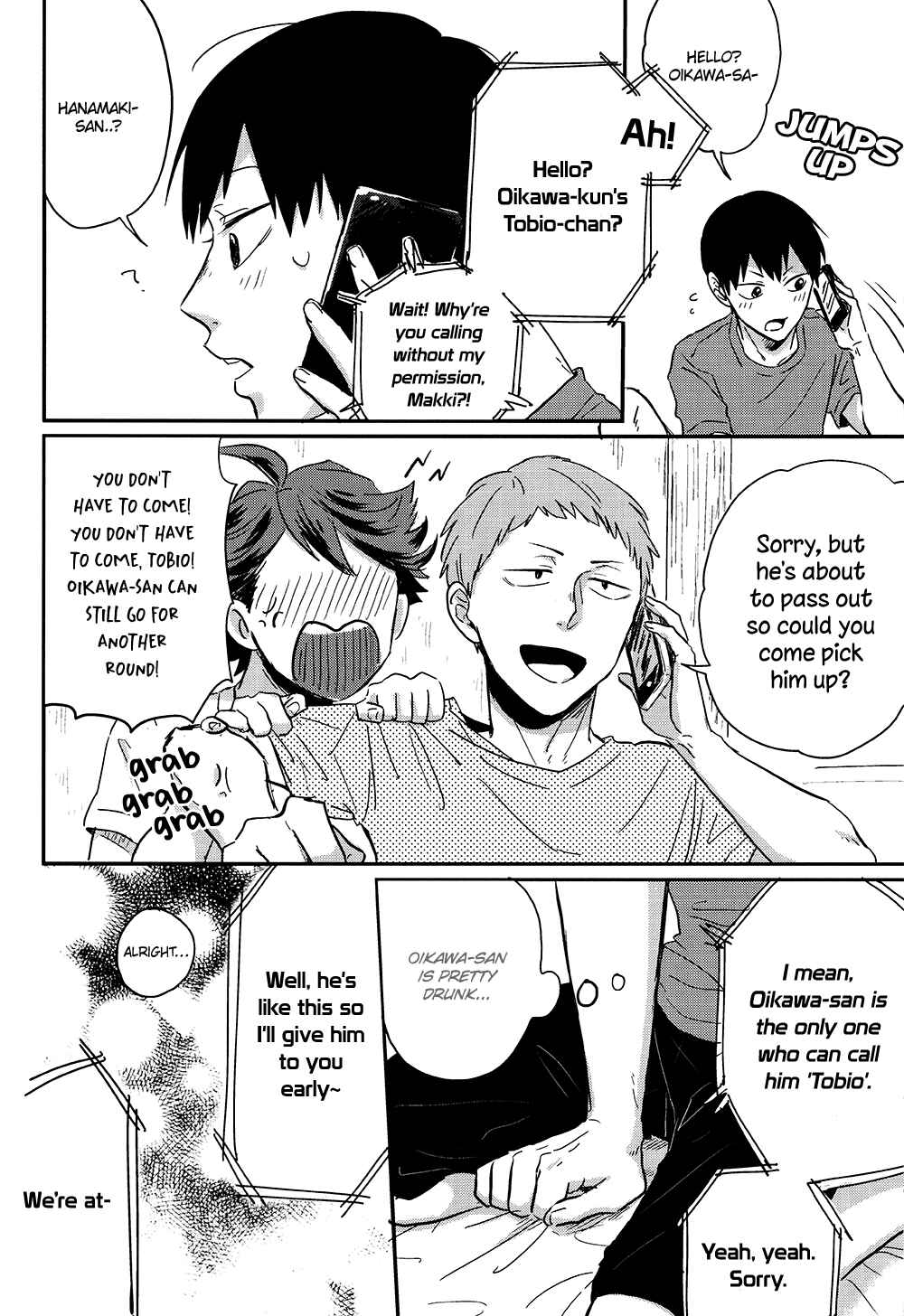 Page 34 Chapter Unknown_b2d0 Haikyu!! - Call me & Not Called (Doujinshi)