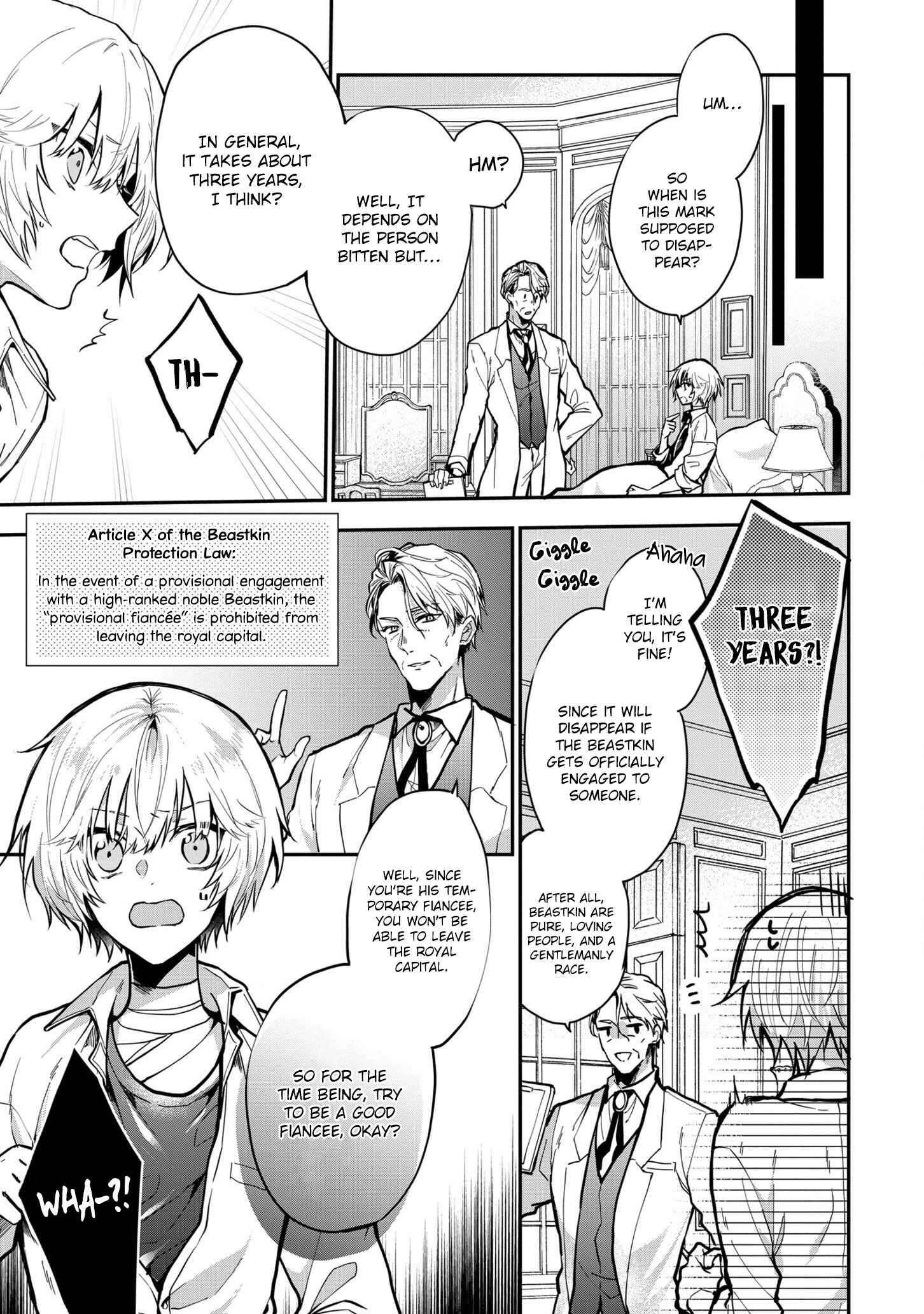 Page 14 Chapter 1 Juujintaichou no (Kari) Konyaku Jijou