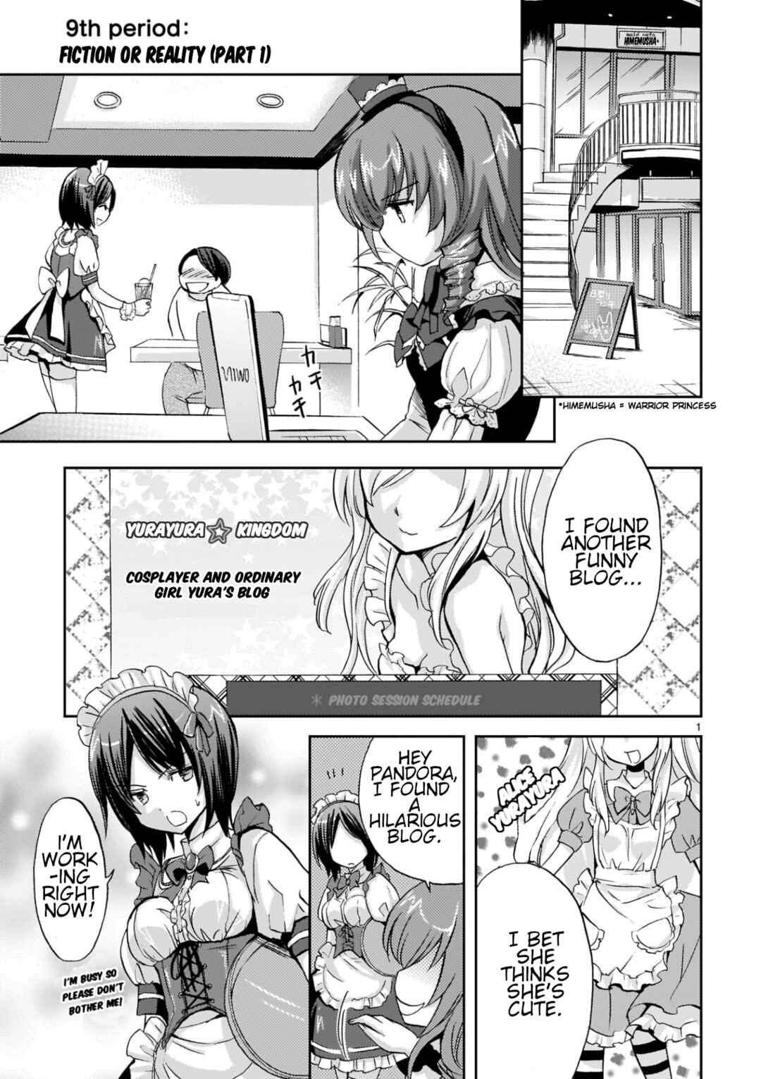 Page 1 Chapter 9 Musashinosen no Shimai