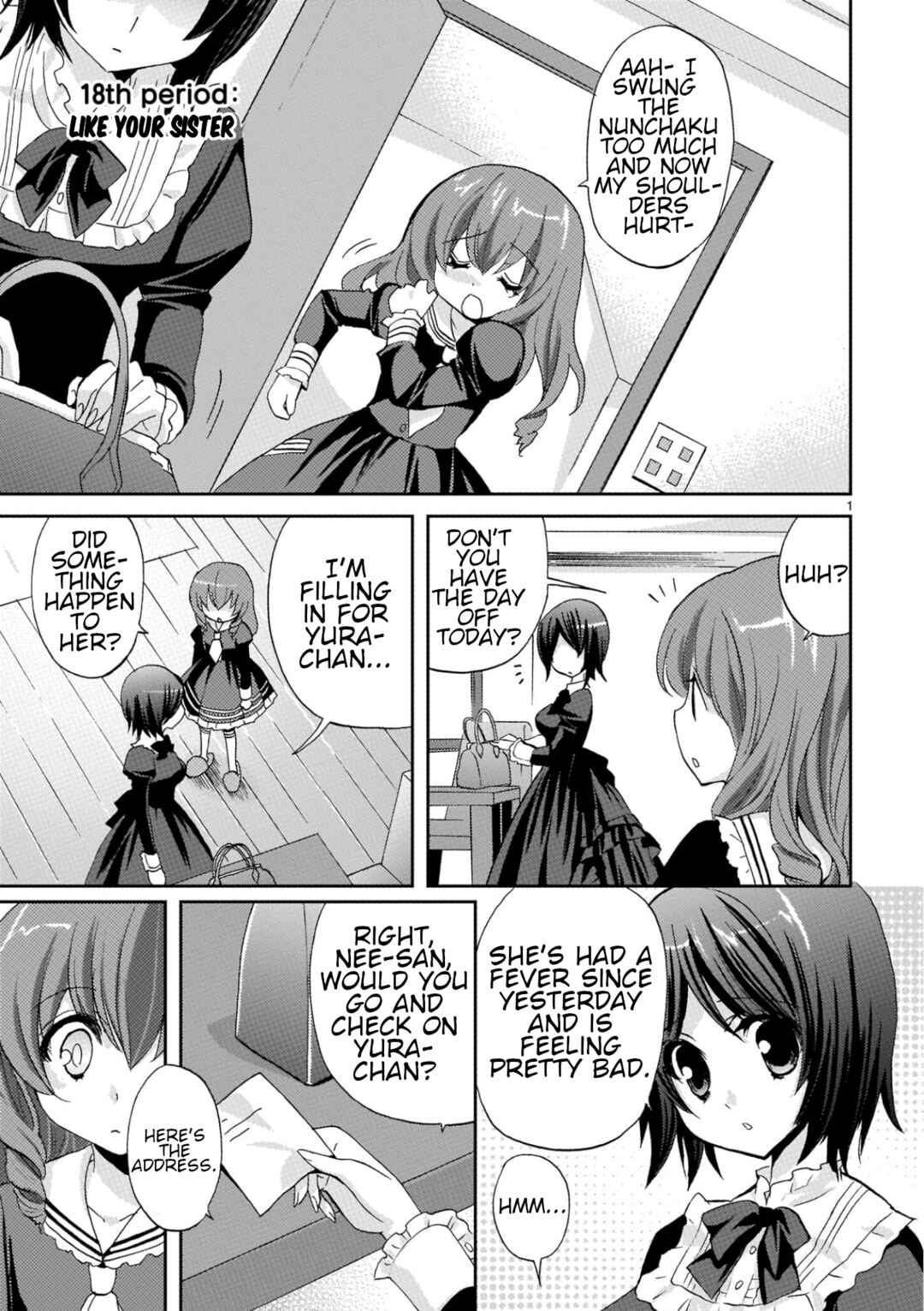Page 1 Chapter 18 Musashinosen no Shimai