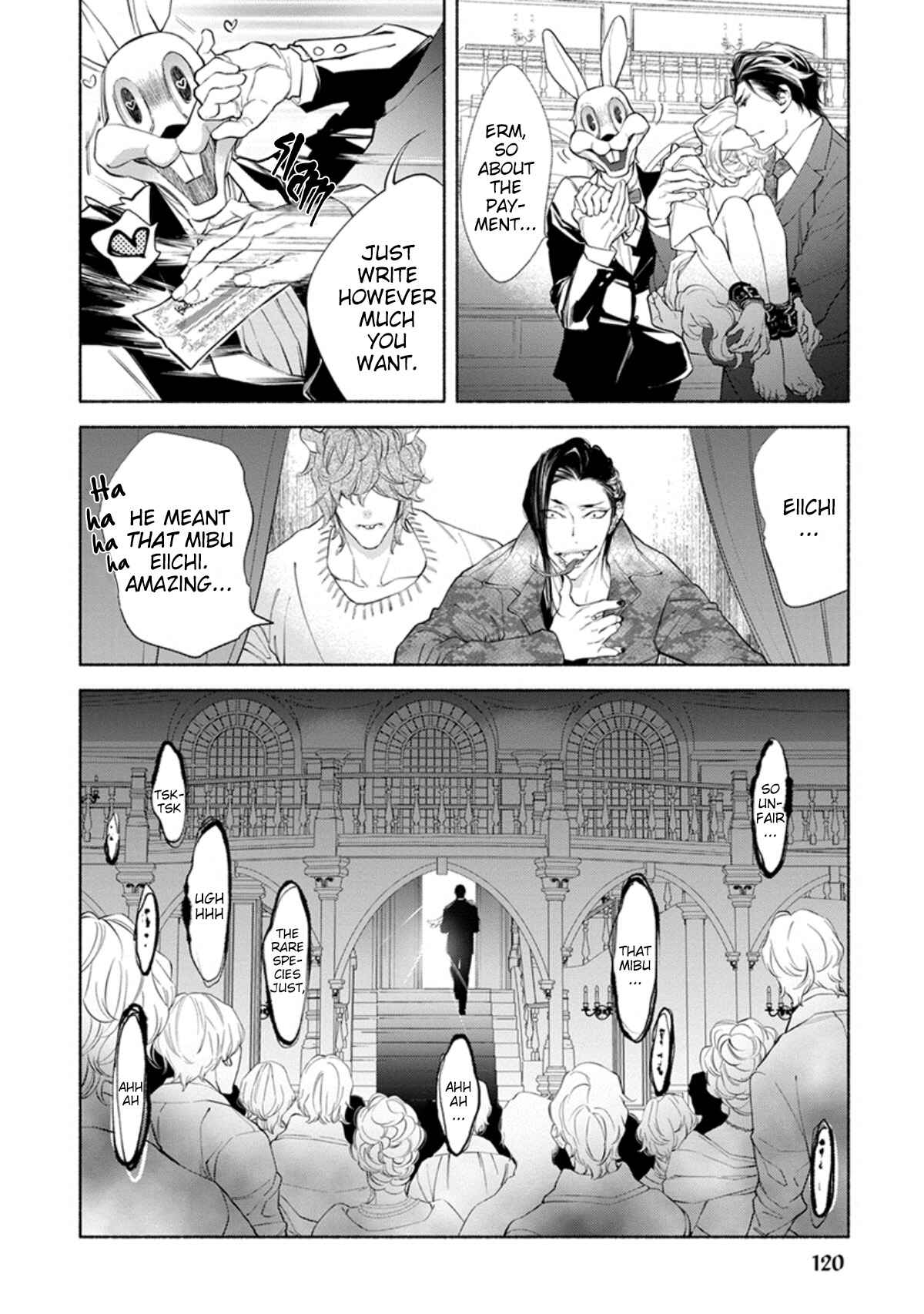 Page 22 Chapter 5 Kemono wa Oku made Aisaretai