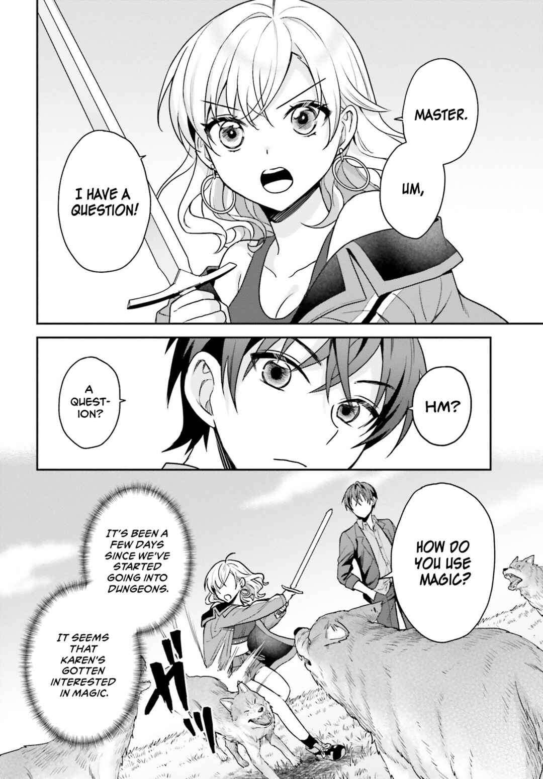 Page 3 Chapter 5 Negatte mo Nai Tsuihou Go kara no Slow Life? ~Intai Shita Hazu ga Nariyuki de Bishoujo Gal no Shishou ni Nattara Naze ka Mechakucha Natsukareta~