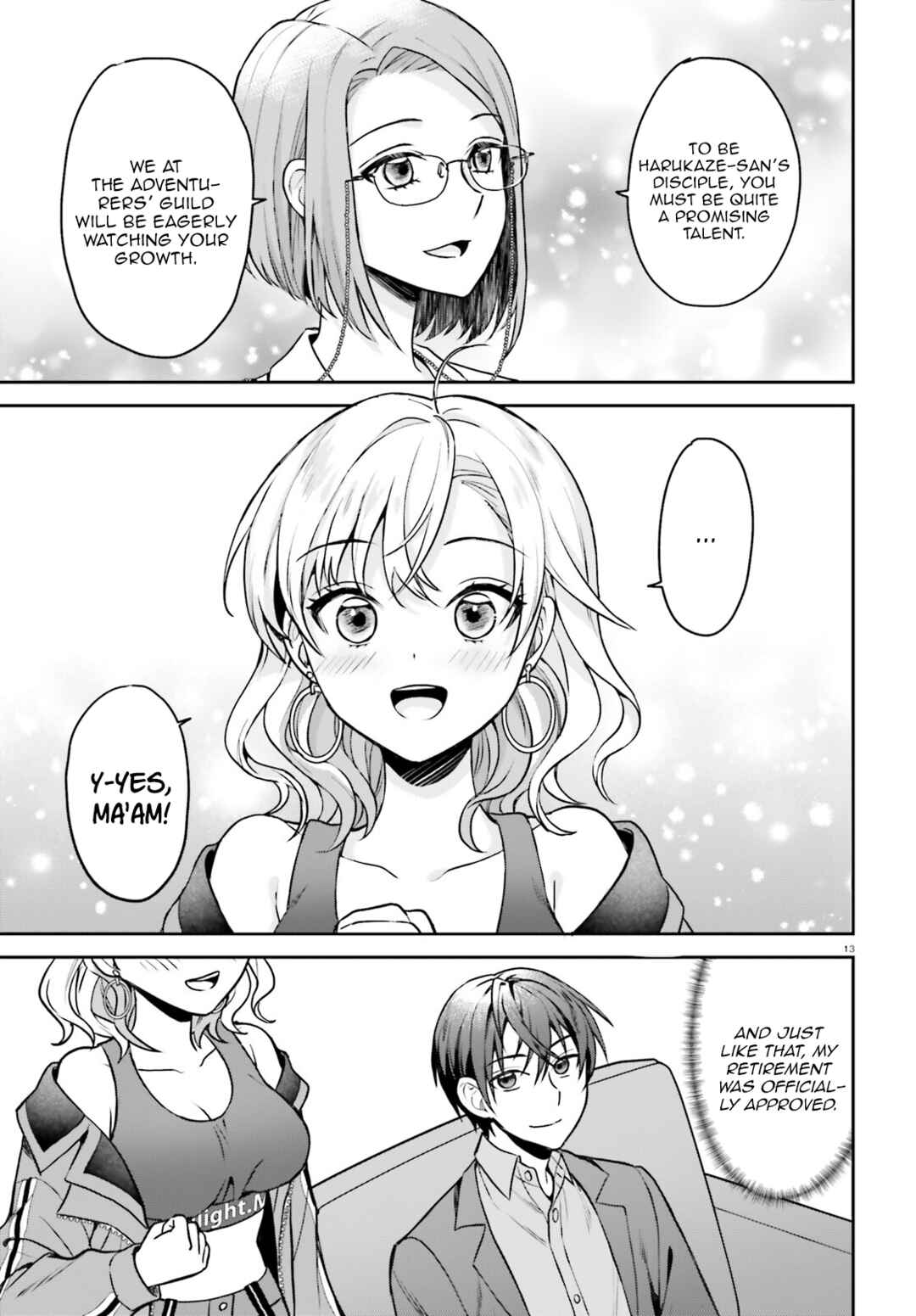 Page 14 Chapter 8 Negatte mo Nai Tsuihou Go kara no Slow Life? ~Intai Shita Hazu ga Nariyuki de Bishoujo Gal no Shishou ni Nattara Naze ka Mechakucha Natsukareta~