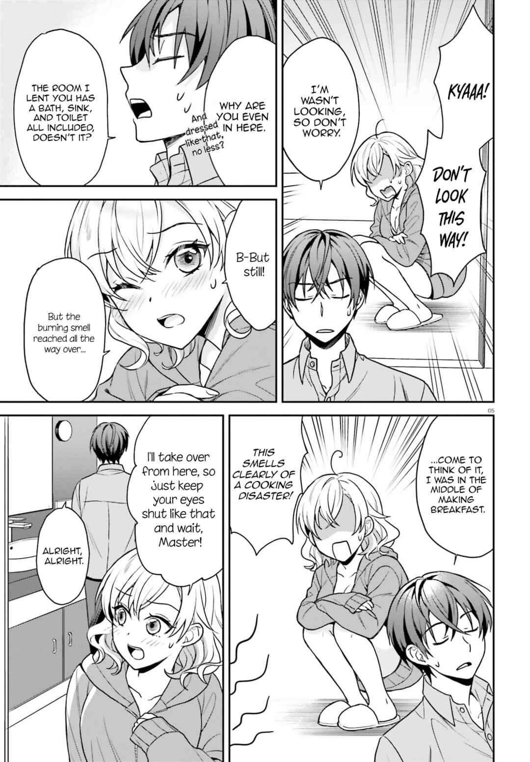 Page 6 Chapter 4 Negatte mo Nai Tsuihou Go kara no Slow Life? ~Intai Shita Hazu ga Nariyuki de Bishoujo Gal no Shishou ni Nattara Naze ka Mechakucha Natsukareta~