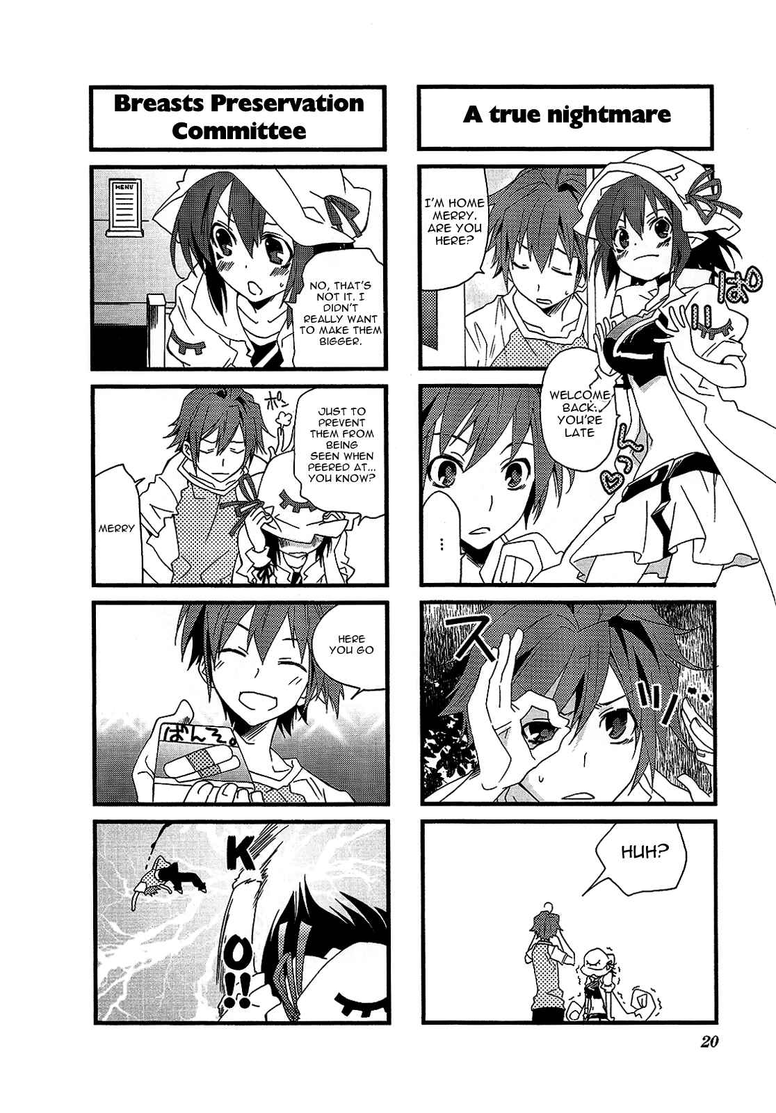 Page 4 Chapter 2 Yumekui Merry 4-koma Anthology Comic