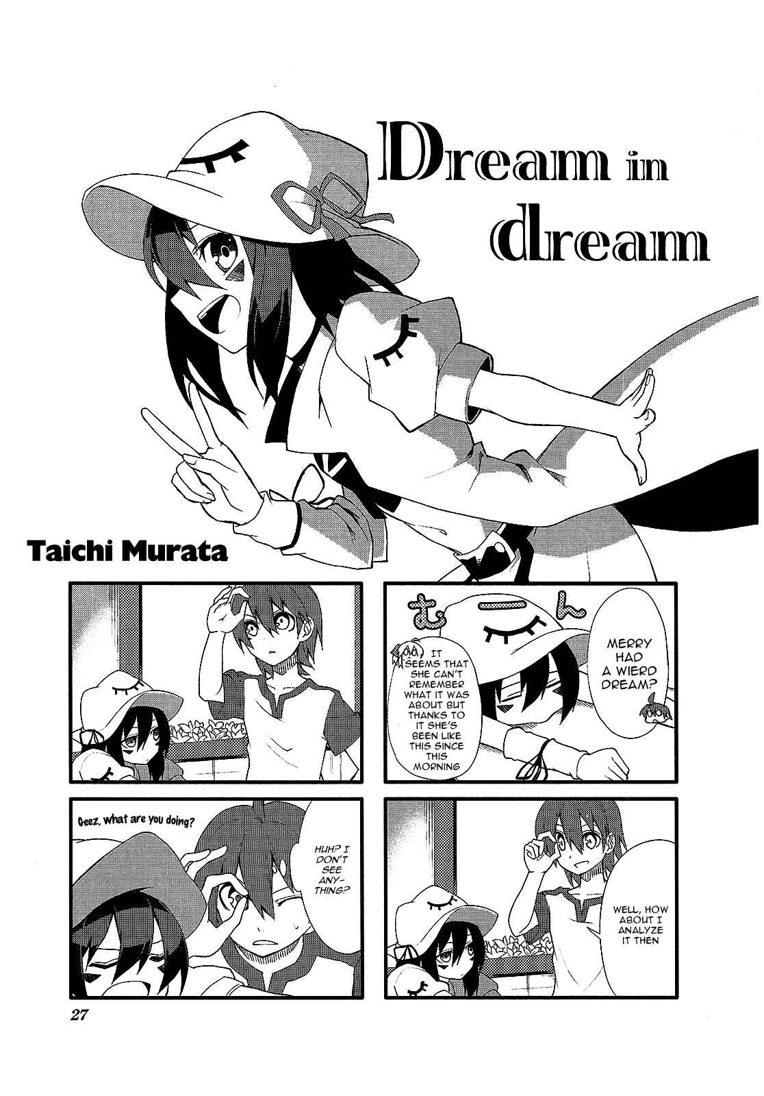 Page 1 Chapter 4 Yumekui Merry 4-koma Anthology Comic