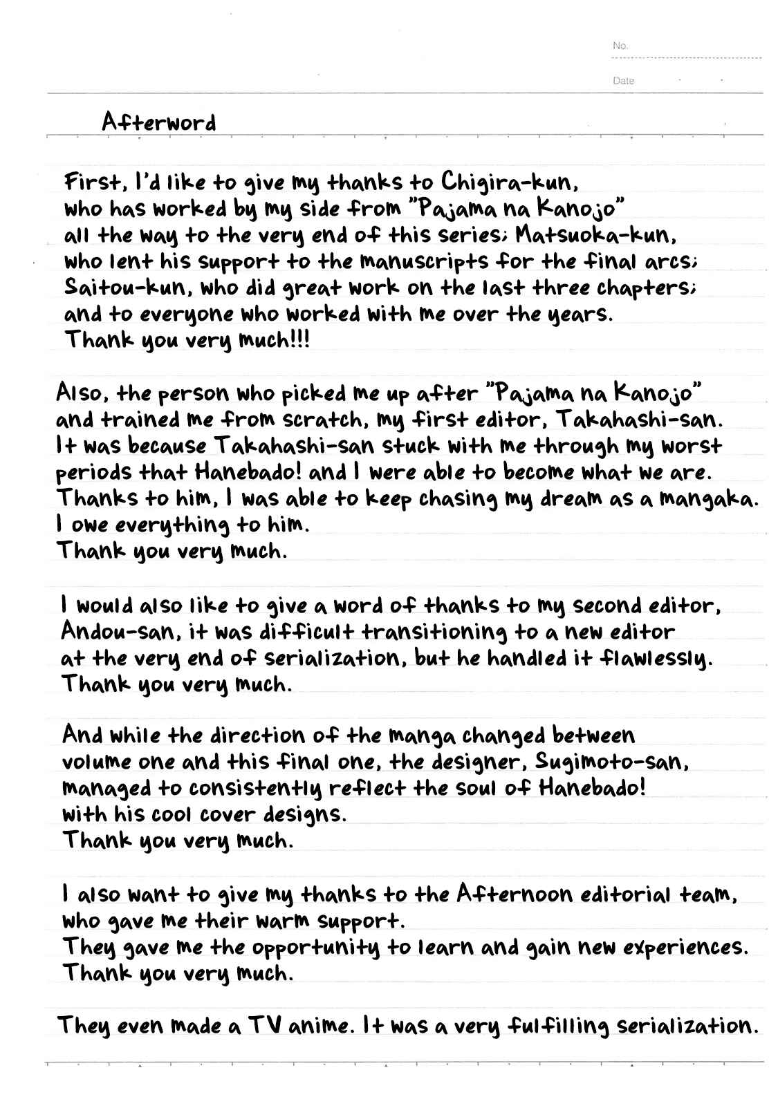 Page 40 Chapter 79 Hanebado!