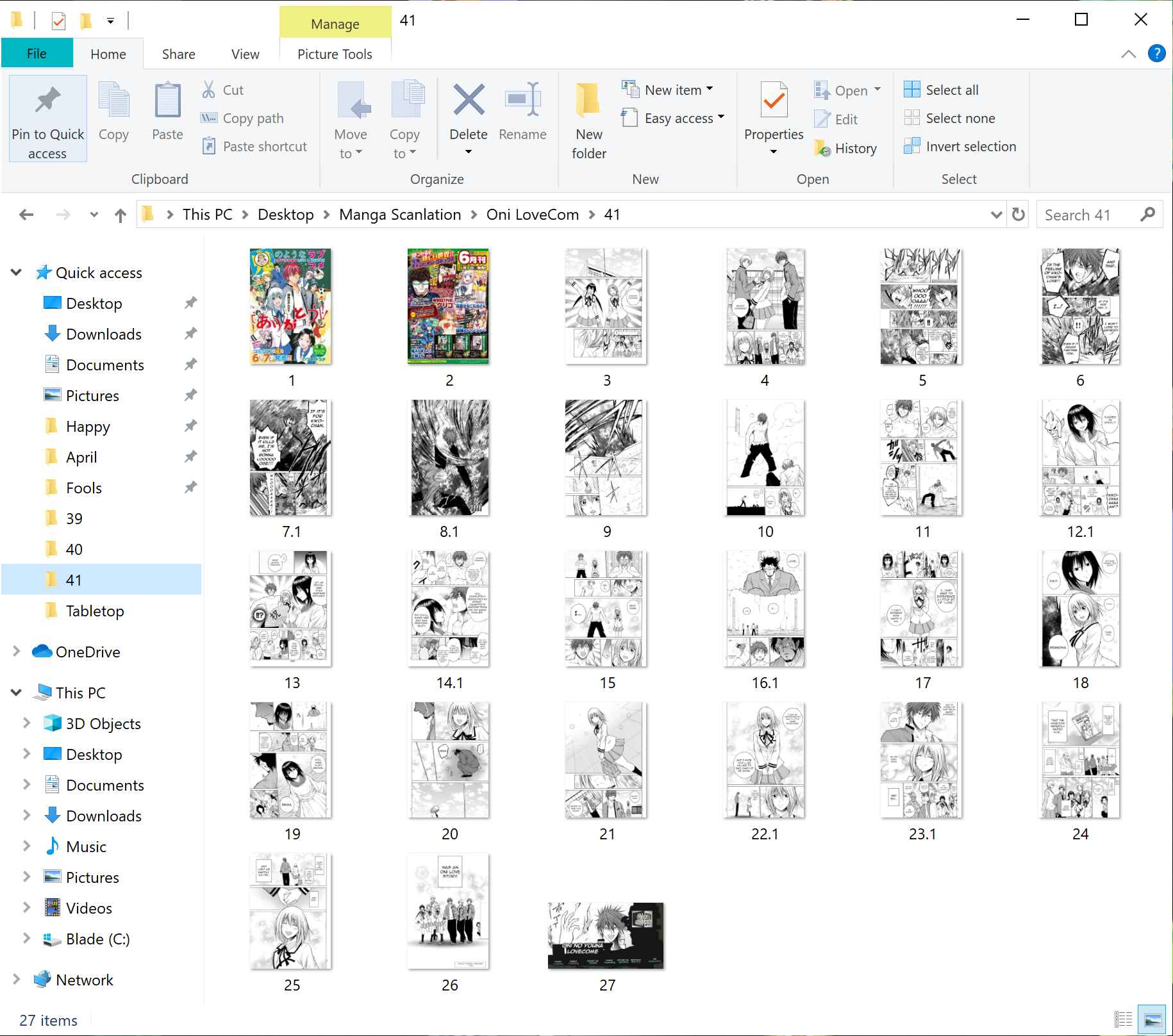 Page 1 Chapter 41.1 April Fools Collection 2020