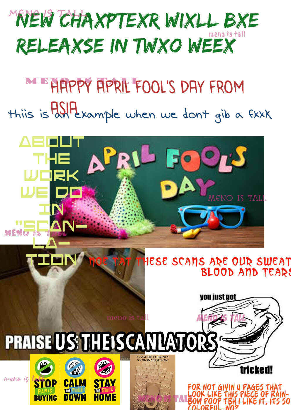 Page 8 Chapter 69 April Fools Collection 2020