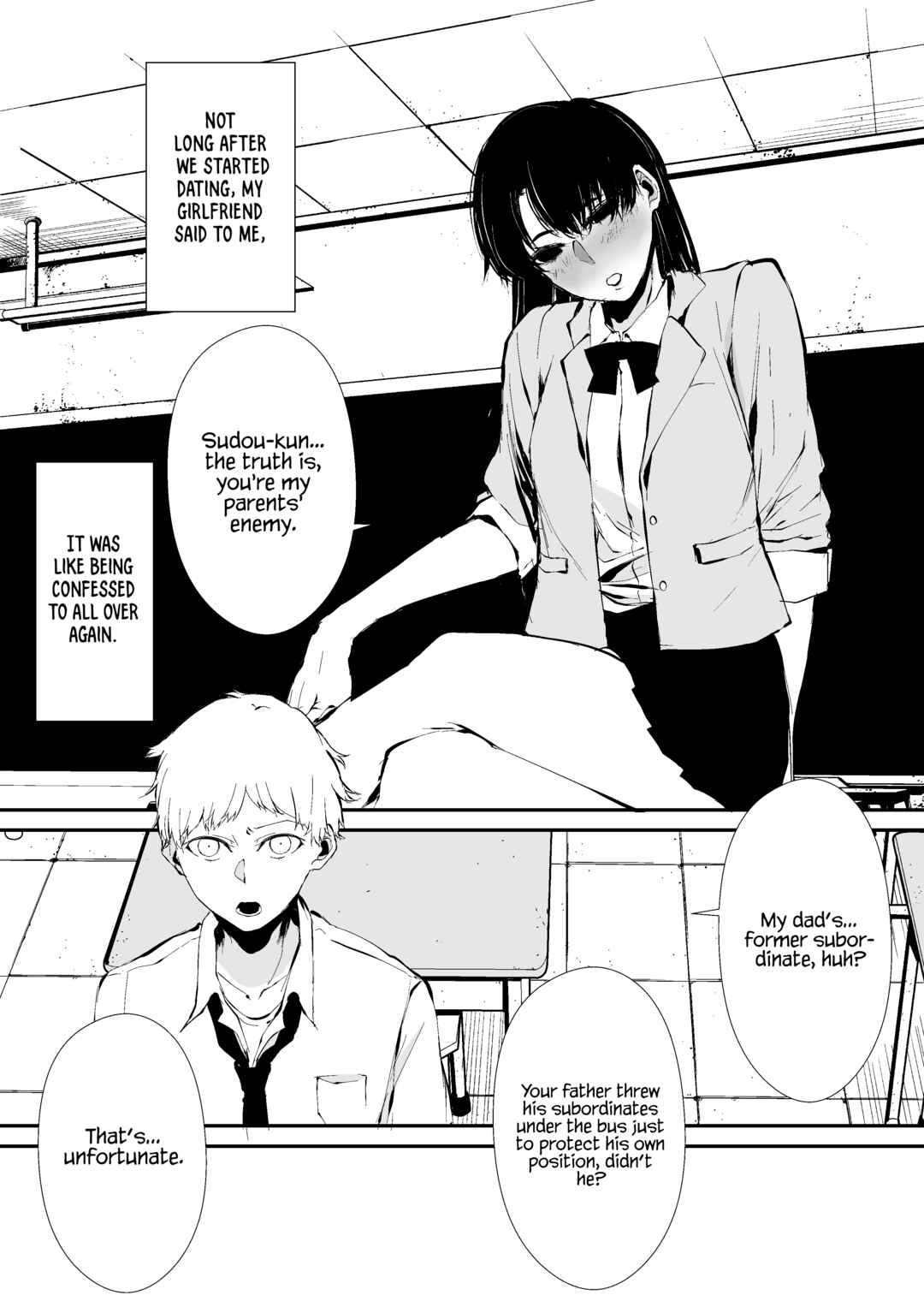 Page 1 Chapter Unknown_2230 A Romance Manga About an Obsessive Woman and a Trash Man